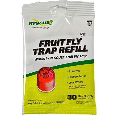 RESCUE! Fruit Fly Trap Bait Refill - 30 Day Supply