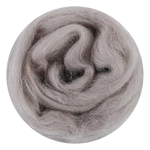 There are 170 Colors and 9 Shades Available This Woollen Yarn is Made of 100% Pure Wool Weighs 3.53oz(100 g) and issuitableformediumtolargeDIYneedlefeltingprojects (Black White Tones, L19) - color: L19, style: Black white tones