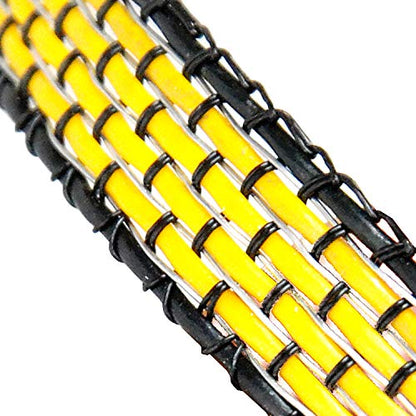 Zareba Heavy-Duty Sure Shock Polytape - 656 foot x 1/2 inch - HDT656YH-Z - Heavy-Duty Polyatpe for Electric Fence - PVC Coated, Highly Visible Electric Fencing Wire