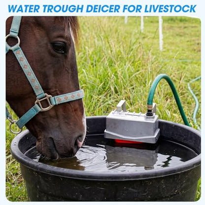 Threlaco 2 Pack Float Valve Automatic Water Level Control for Tank,Aluminum | Auto-fill Trough Float for Livestock Cattle Goat Horse, Stock Tank Pond Reservoir Aquarium, Threaded Connection Waterer