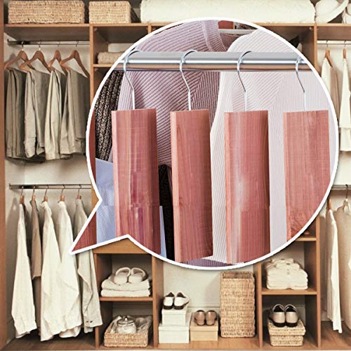 Cedar Space Cedar Blocks for Clothes Storage, 60 PCS Cedar Chips and Balls - size: 60 Count (Pack of 1)