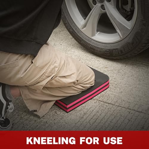 TOMMARS 0.9 Inch Thick Foldable Mechanic Kneeling Pad, 23.6 x 15.7 Inches - size: 23.6in Length-1-Fold