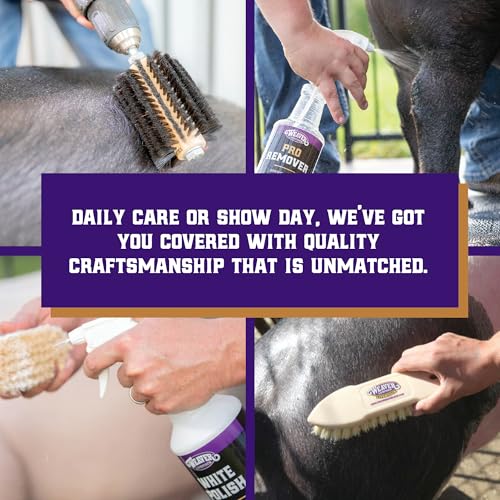 Weaver Livestock Basic Pig Show Whip, Hog Livestock Whip with Braided Nylon Handle, Leather Popper, Lightweight Braided Shaft - color: 36" - Black