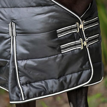 Equinavia Norse Gusseted Stable Blanket 200g - Black - 81 in - size: 81 in