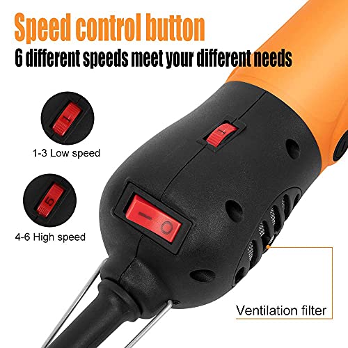 BEETRO 500W Electric Professional Sheep Shears, Animal Grooming Clippers for Sheep Alpacas Goats and More, 6 Speeds Heavy Duty Farm Livestock Haircut - size: One set of blade