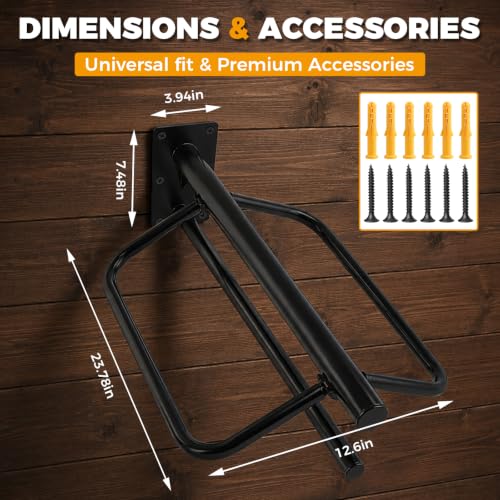2Pcs Saddle Rack with Pad Bar,Detachable Saddle Stand for Horse Tack Storage