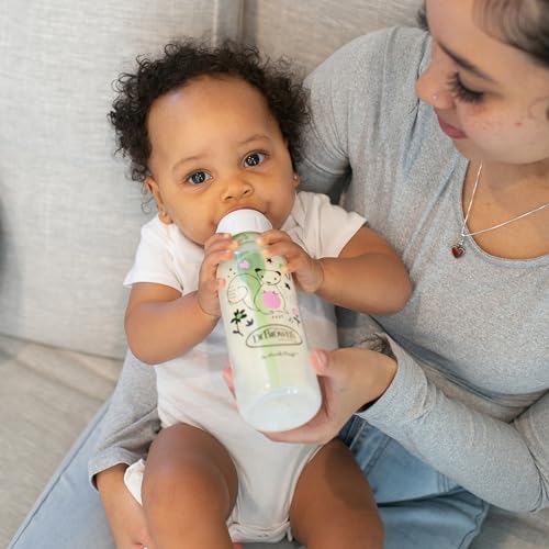Dr. Brown's Anti-Colic Options+ Narrow Baby Bottle, Goat & Squirrel, 2-Pack - color: 2-Pack, Squirrel & Goat, size: 1 Count (Pack of 2)