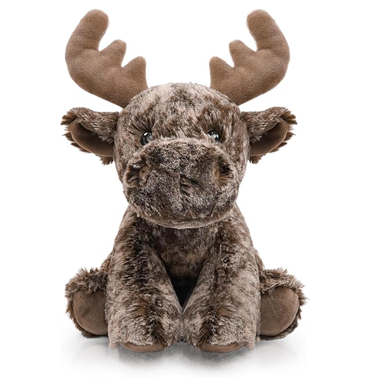 Deer Stuffed Animal 8.5In Microwavable Weighted Soft Lavender - style: Deer-Lavender