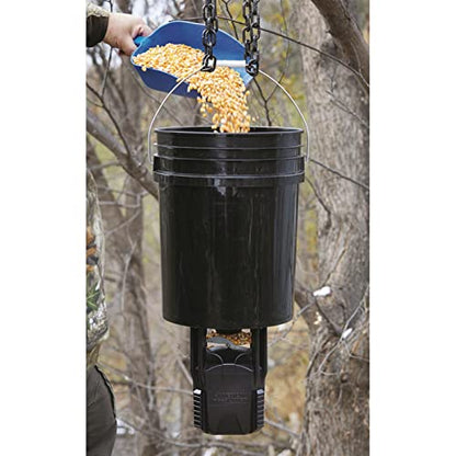American Hunter 5-Gallon Digital Hanging Bucket Feeder, Black, One Size (AH-XDE40B)