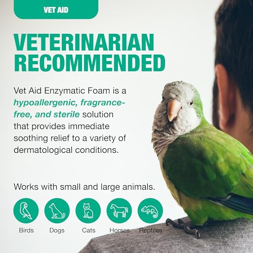 Animal Wound Care Foam - Liquid Bandage for Dogs, Cats & More - Pet Wound Care Supplies - Supports Insect Bites, Acne, Hot Spots & More for Pets - 2 oz