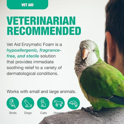 Animal Wound Care Foam - Liquid Bandage for Dogs, Cats & More - Pet Wound Care Supplies - Supports Insect Bites, Acne, Hot Spots & More for Pets - 2 oz