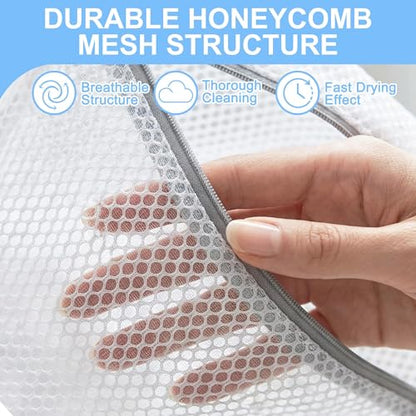 4Pcs Laundry Bags Mesh Wash Bags12x16 Inches | 4Medium - size: 4-PACK-Medium