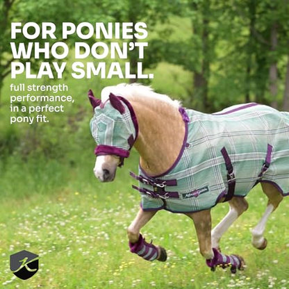 Kensington Poly Cotton Stable Sheet Pony Fit - color: B- Navy, size: 57"