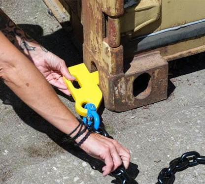 Mytee Products 3/8" x 5' Sea Shipping Container Loading Chain Bridle G100, V-Chain, Cargo, Storage, Moving