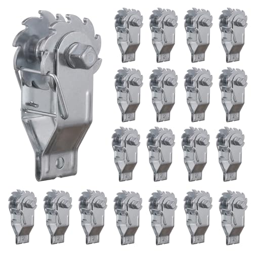 Electric Fence Wire Strainers, 20-Pack Inline Ratchet Tensioners