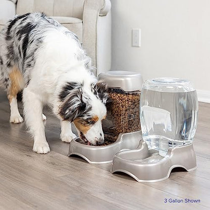 Petmate Pet Cafe Cat and Dog Water Dispenser, 3 Gallon - color: Pearl Ash Blue, size: 3 GAL