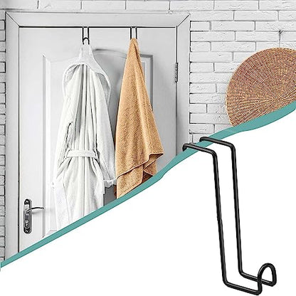 8 Inch Tack Hook,Heavy Duty Metal Over Rail Tack Hooks Stall Hooks for Hanging Horse Bridles Halters and Buckets,4Pcs
