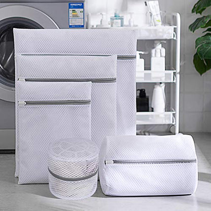 Oversized Honeycomb Mesh Laundry Bags, 2 Pack 35x43.3 inch Heavy Duty Delicate Wash Bag with Zipper. - size: 2 XXXL