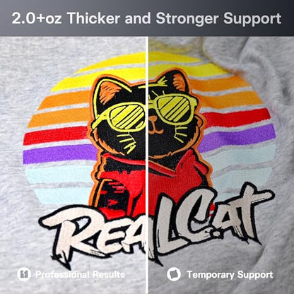 BAI Tear Away Stabilizer for Embroidery 2.0oz, 9"x9" 100 Sheets | 2.0oz Enhanced Support, Clean Tear Away Removal, Faster Batch Production, Machine Embroidery, Logos, Uniforms & Apparel - color: 9"x9" 100 sheets