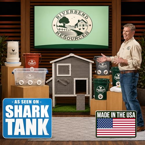 Poultry Pro DIY Chicken Feeder Kit, Poultry Feed, Weatherproof, 1 Port - style: Original Feeder 1 Pack