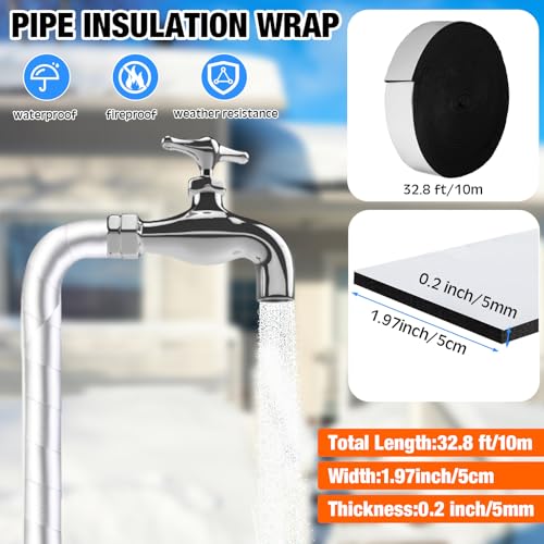 Relaxweex Livestock Water De-icer Submersible for Trough Tank,White,500w - color: White