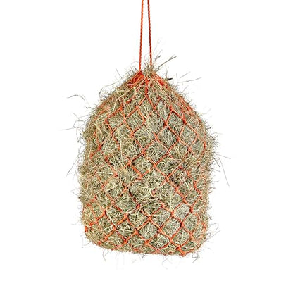 Shires Equestrian Haylage Net - color: Orange, size: 30" | Single