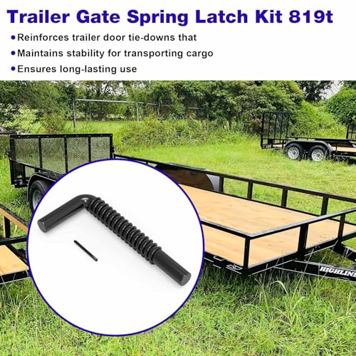 Trailer Gate Spring Latch Kit 819T for Carry-On Utility Trailers
