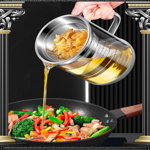 Yogurt Strainer Glass,Nut Milk & Juice Strainer for Juicing,1500ML