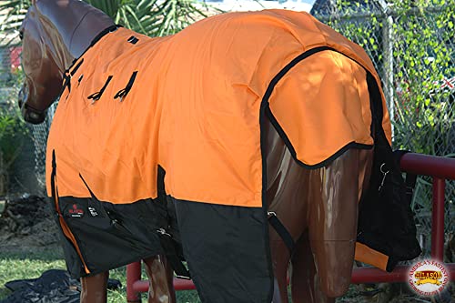 HILASON Horse Blanket - Waterproof Winter Turnout Sheet - size: 69 In