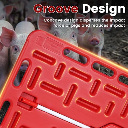 Livestock Sorting Panel with Paddle, Pig Board, Lightweight&Sturdy