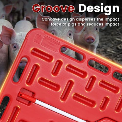 Livestock Sorting Panel with Paddle, Pig Board, Lightweight&Sturdy