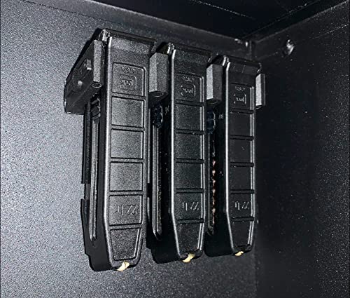 Magazine Mount for Glock 17 19 26 31 32 33 34 - Pistol Mag Wall Display Storage Organization System (2 Mount Hold 6 Mags) - color: 2 Mount Hold 6 Mags