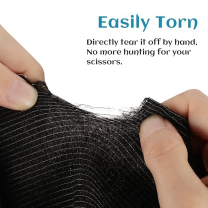 6 Rolls Elastic Self Adhesive Bandage Wrap 4 Inch, Breathable Non Woven Cohesive Bandage, Vet Wrap for Dogs, Ankle Sprains Swelling Medical First Aid Tape, Sports Athletic Tape Black - color: 4 Inch-6 Count Black