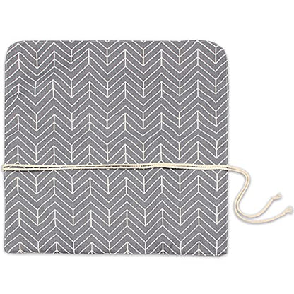 Teamoy Knitting Needle Crochet Hook Case Organizer Holder(up to 14"), Gray - color: Gray, size: 14 inches
