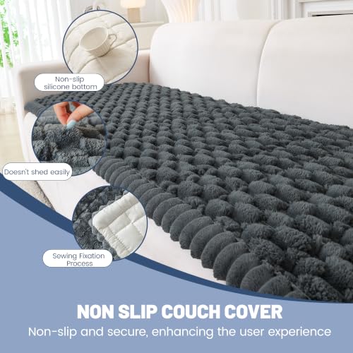 Waterproof Couch Cover for Dogs Washable (Dark Grey, 27.6" x 70.8") - color: Waterproof Dark Grey, size: 27.6"x70.8"