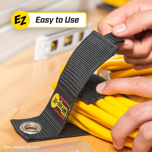 Heavy-Duty Wrap-It Storage Straps, 28-inch (2 Pack) - size: 28" (2-Pack)