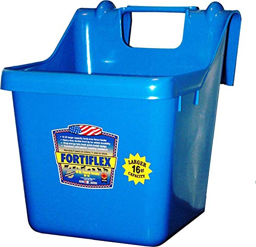 Fortiflex Hook Over Fence Feeder - color: Blue