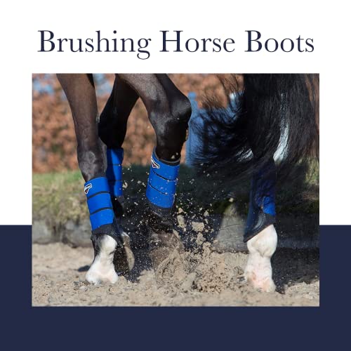 LeMieux ProShell Brushing Horse Boots - Protective Gear and Training Equipment - Equine Boots, Wraps & Accessories - color: White