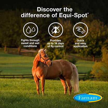Farnam Equi-Spot, Weather Proof Targeted Spot On Protection, 6 Week Supply - size: 6 Week Supply