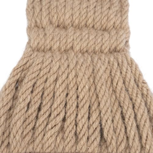 Schneiders Roper Wool String Cinch for Horses | 8" Wide Center for Saddle Stability | 27-Strand Breathable Mohair Blend | Stainless Steel Roller Buckles | Moisture-Wicking Comfort | Size 28 - size: 28