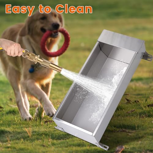Automatic Dog Water Bowl Dispenser for Large Dogs Outdoor Auto Fill