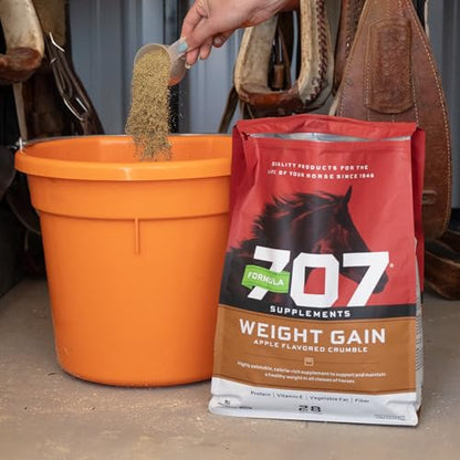 Weight Gain Crumble for Horses, 7 lb – Calorie-Rich Support