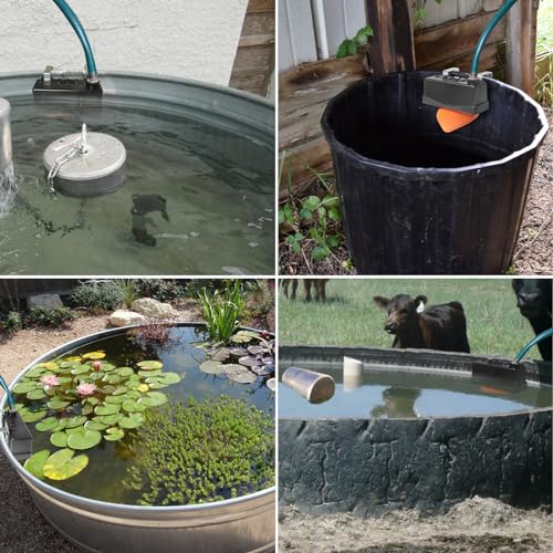 Water Trough Float Valve for Stock Tank,Automatic Livestock Waterer Level - style: Stock Tank Float Valve-1PCS