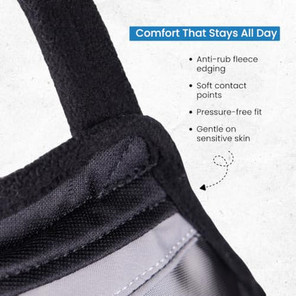Shires FlyGuard Pro Fine Mesh Earless Fly Mask – Extra Full Size | Lightweight Polyester Fly & Insect Protection | Breathable Fine Mesh for Turnout, Grazing & Stable Use | Jet Colour - color: Jet, size: Extra Full