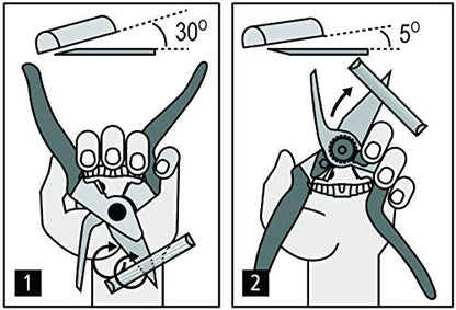 Felco Hoof Trimming Shears (F 50) - High Performance Swiss-Made Steel One-Hand Livestock & Garden Pruners