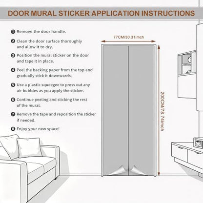 Wine Cellar Door Mural, Wooden Bottle Rack Bar Door Cover - color: Colorful2706