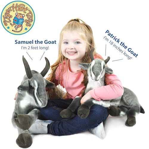 TigerHart Samuel The Pygmy Goat - 27 Inch Stuffed Animal Plush