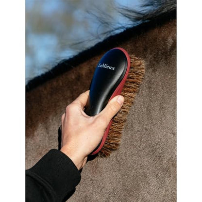 LeMieux Body Brush - Horse Grooming Brush - Black