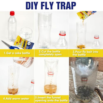 20 Pack Fly Trap Bait Refills, 20x30g Magnet Biting Attractant for Outdoor - size: 20 pack