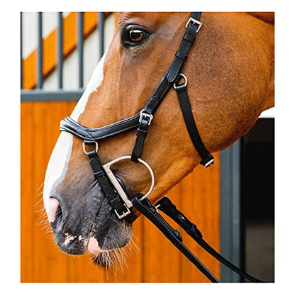 Horseware Ireland Micklem DeluxeComp w/reins, Color: Black, Size: Large Cob (SBMUM2-K000-LC)